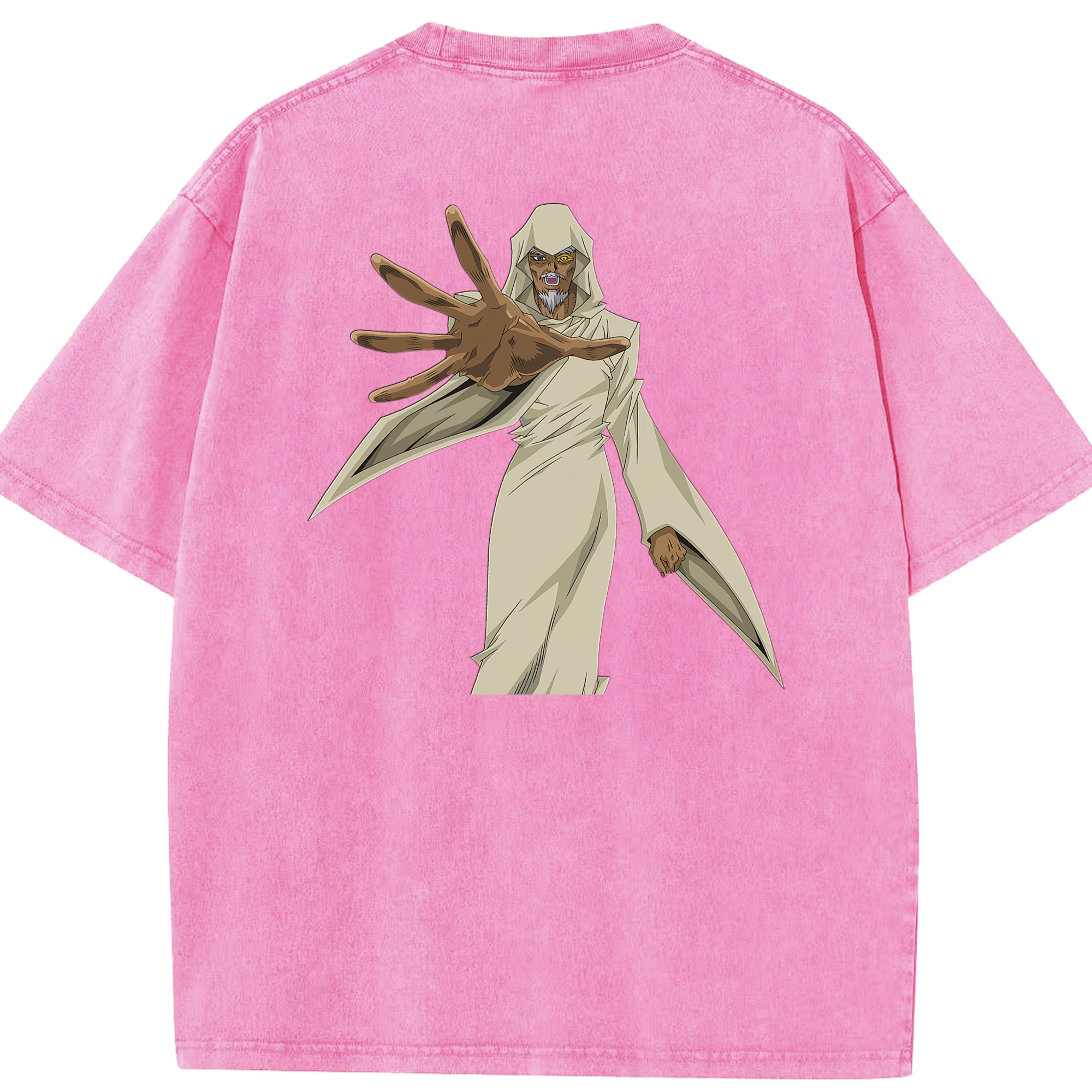 （画像用） 遊☆戯☆王 Yu-Gi-Oh! 綿100% ヴィンテージ風 半袖Tシャツ（背面プリント）